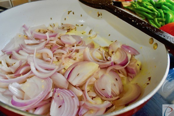 प्याज हल्का भूने fry onion