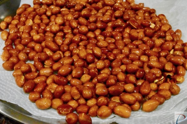तली हुई मूंगफली fried moongfali peanut